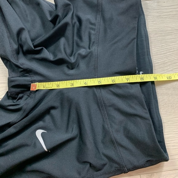 Nike Power Racer Black Training Run Tights Leggings - Picture 13 of 15